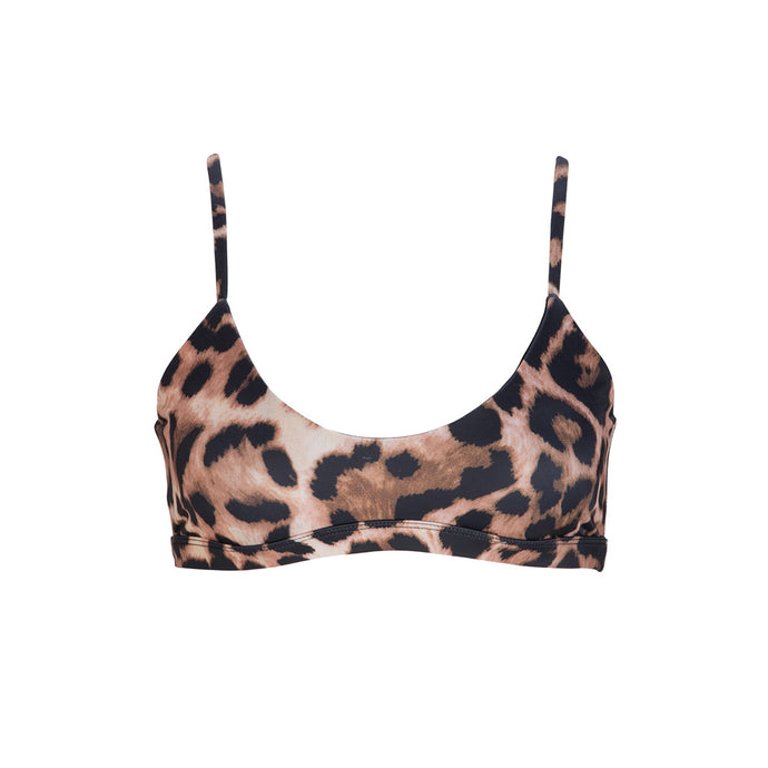 'Brave' Bikini Top Leopard - The Firefly Collection