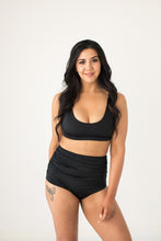 Load image into Gallery viewer, &#39;Brave&#39; Bikini Top Black - The Firefly Collection