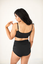Load image into Gallery viewer, &#39;Brave&#39; Black High Waisted Gathered Bottoms - The Firefly Collection